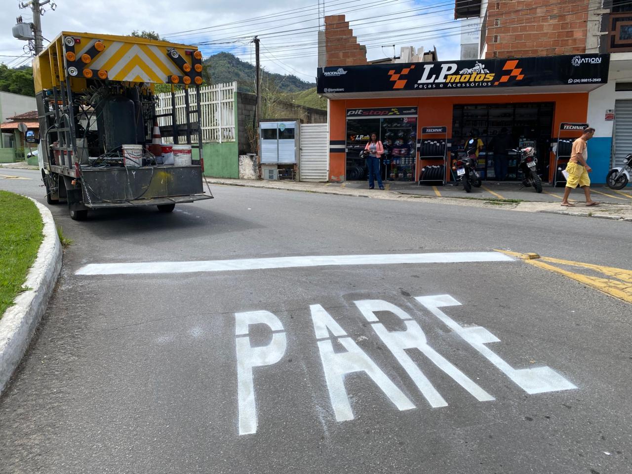 Segurança viária de Rio Claro é reforçada com nova sinalização