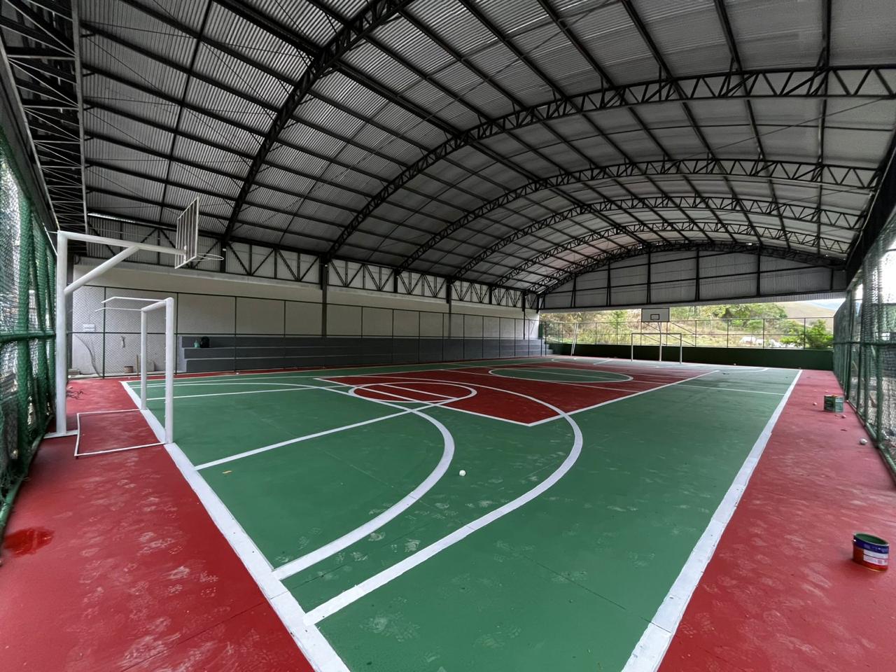 Distrito de Getulândia receberá nova quadra poliesportiva coberta