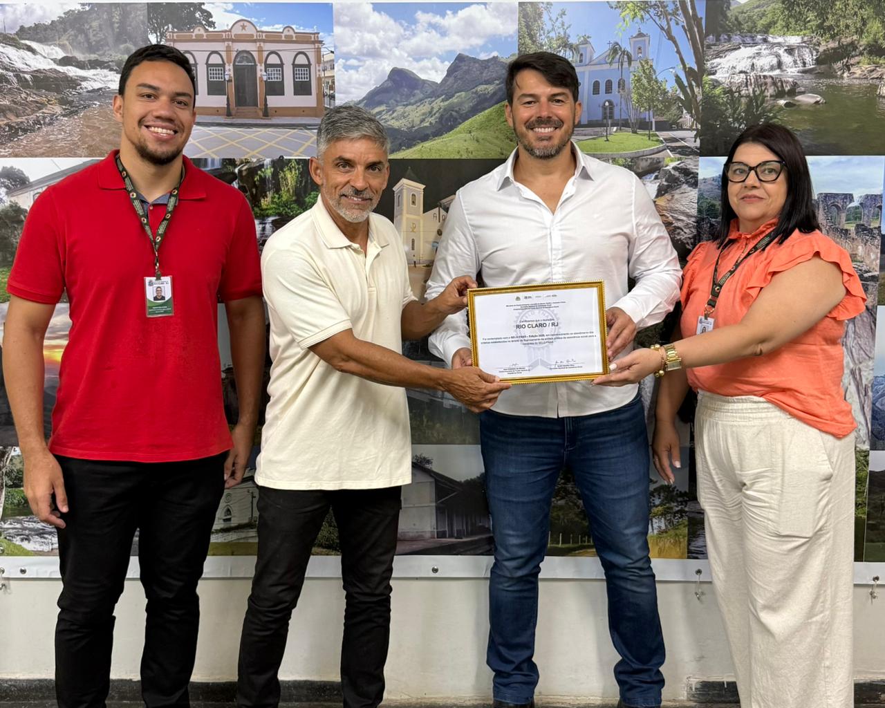 Rio Claro recebe Selo FNAS 2025 e é reconhecida por excelência na gestão da assistência social