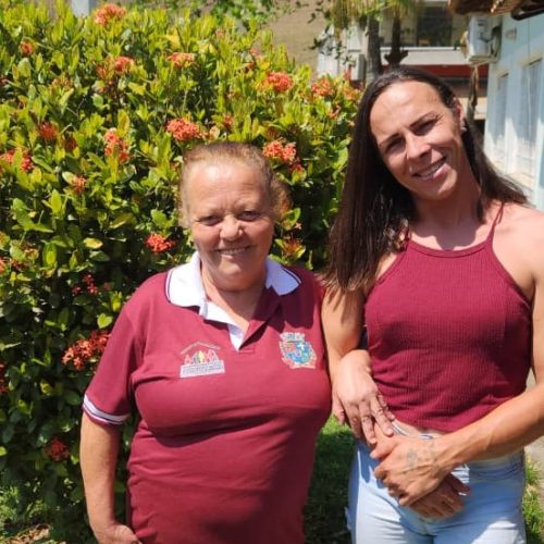 Rosa Ribeiro e Rosana Lima passaram pelo projeto e estão hoje empregadas 