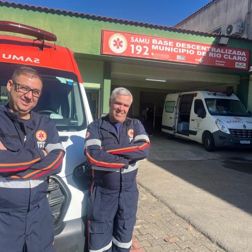Rio Claro lidera tempo de resposta do SAMU entre 12 cidades do Médio Paraíba