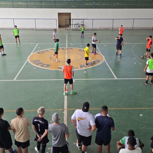 Mister Ricardinho participa de capacitação e lançamento de projeto de futsal de alto rendimento em Rio Claro