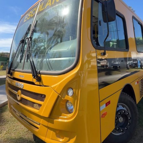 Novo ônibus reforça transporte escolar de Rio Claro