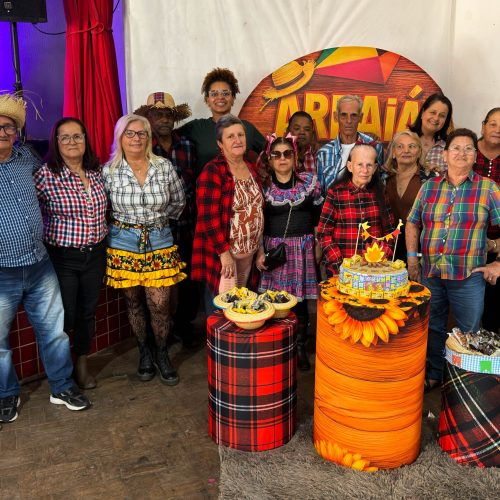 Arraiá reúne cerca de 300 idosos e estreia festa para crianças atendidas pelos Cras de Rio Claro