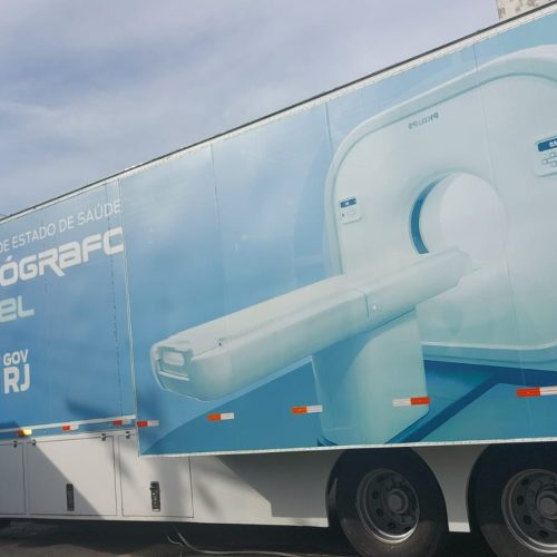 Caminhão da tomografia atenderá pacientes em Rio Claro até este sábado