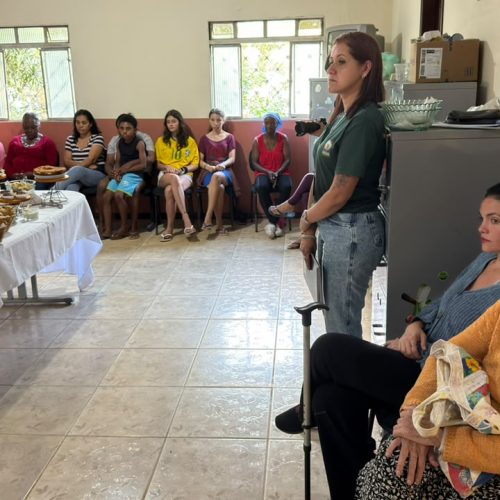 Parceria leva oficina de costura do CRAS para a comunidade rural de Lídice