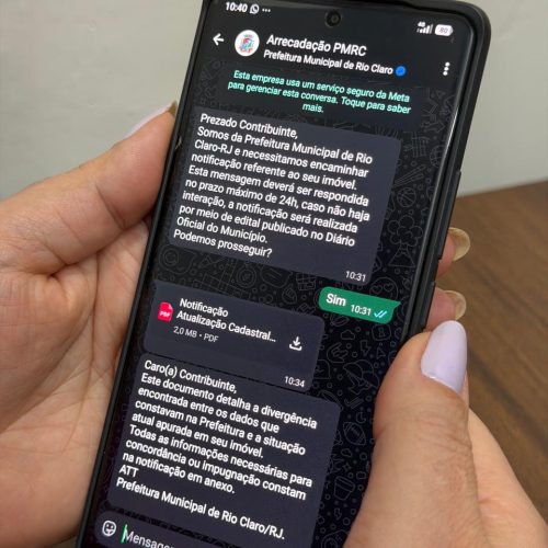 Rio Claro começa a notificar moradores sobre atualização cadastral de imóveis